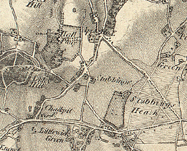 Ordnance Survey First Series map -- click to enlarge