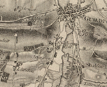 Ordnance Survey First Series map -- click to enlarge