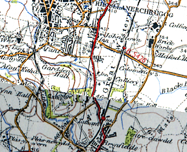 Ordnance Survey New Popular edition map -- click to enlarge