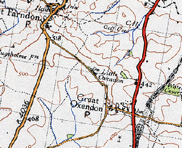 Ordnance Survey New Popular edition map -- click to enlarge